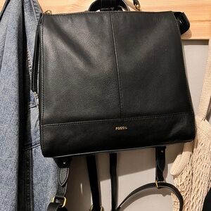 Fossil Mini Elina Backpack black